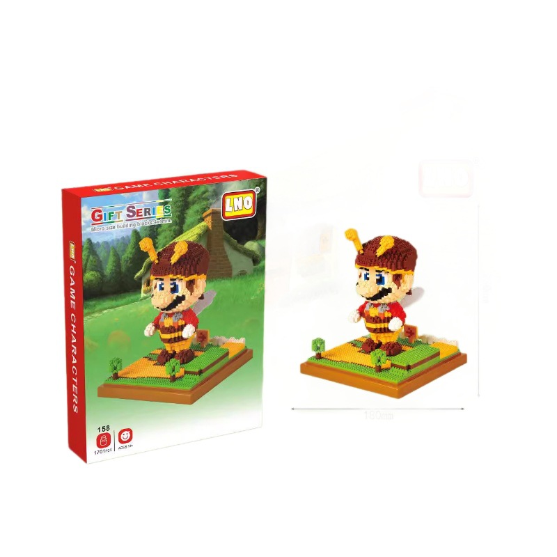 Lno Liao 157 Elf bola escena pequeña partícula bloques de construcción diamante montaje juguetes creativos los niños