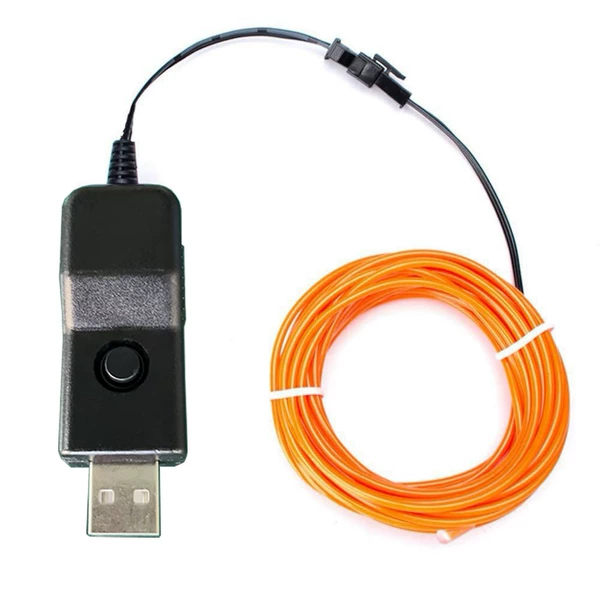 1m USB new model - orange