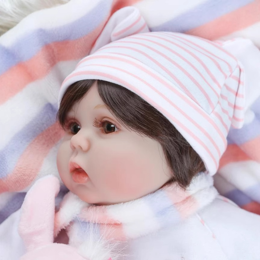 NPK simulación bebé silicona bebé niños juguete regalo colección