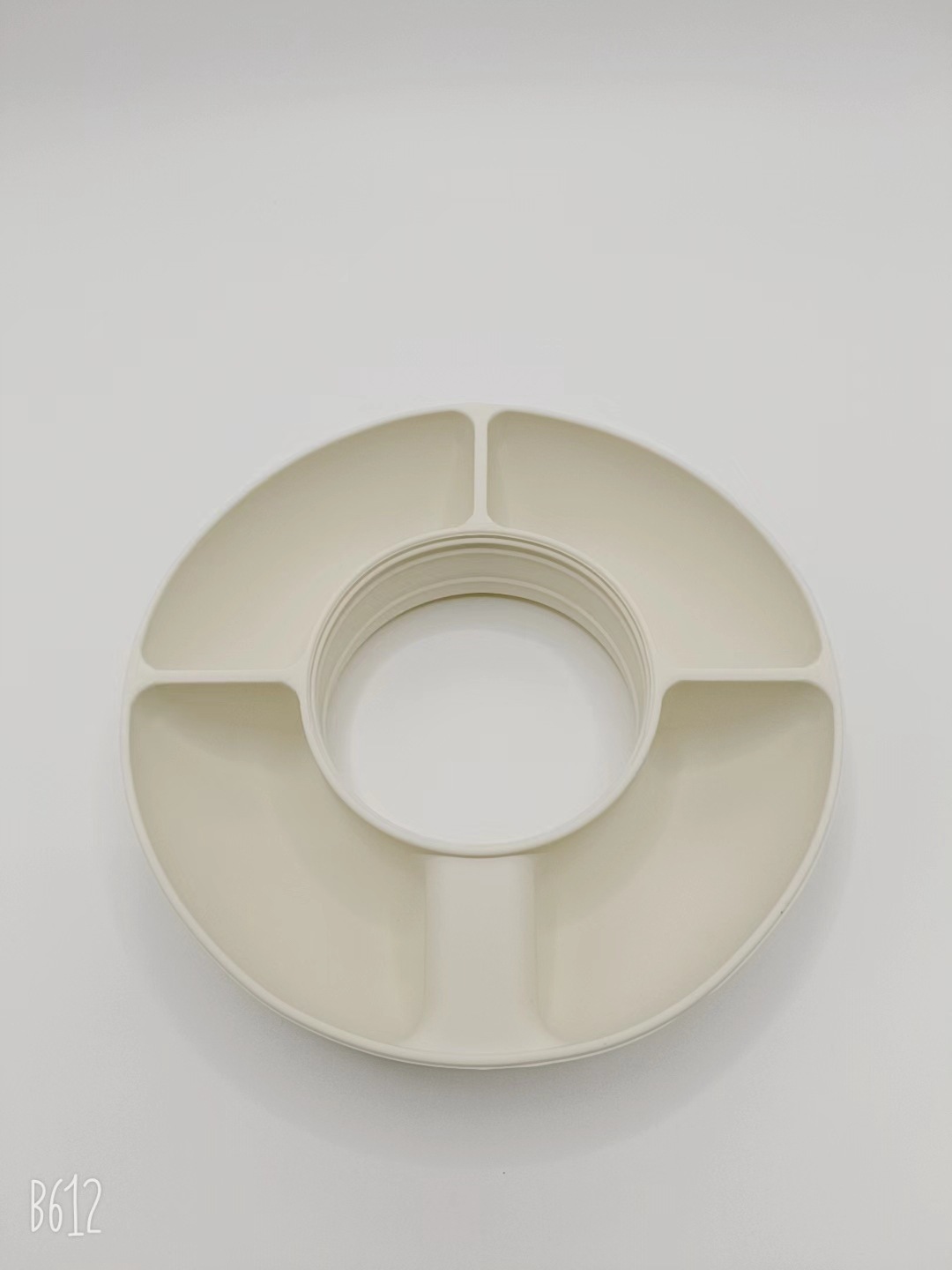 Silicone Snack Tray Milky White