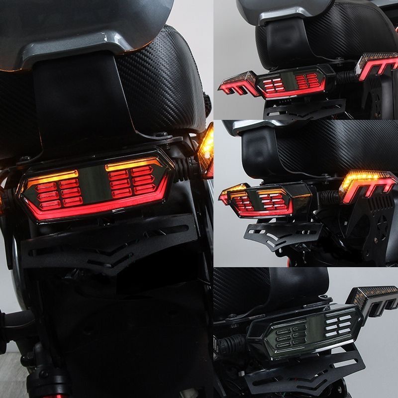 Motorcycle Modification Accessories Little Monkey Led Car Lights Msx125 Motorcycle Tail Lights Modified Brake Turn Signal