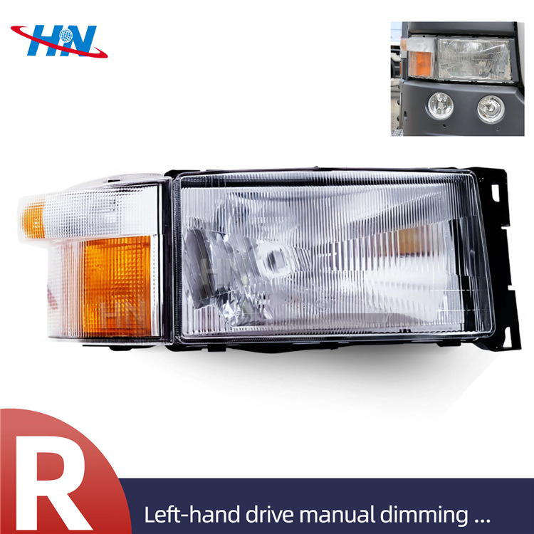 Montaje de faro con lámpara de ángulo para Scania P / G Truck Headlight Accessories 1732509 / 1446587