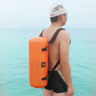 C3M Diving Backpack Waterproof Bag Large Capacity Snorkeling Rafting Swimming River Tracing Seaside Shoulder Anti-Crack Tpu Storage Bag