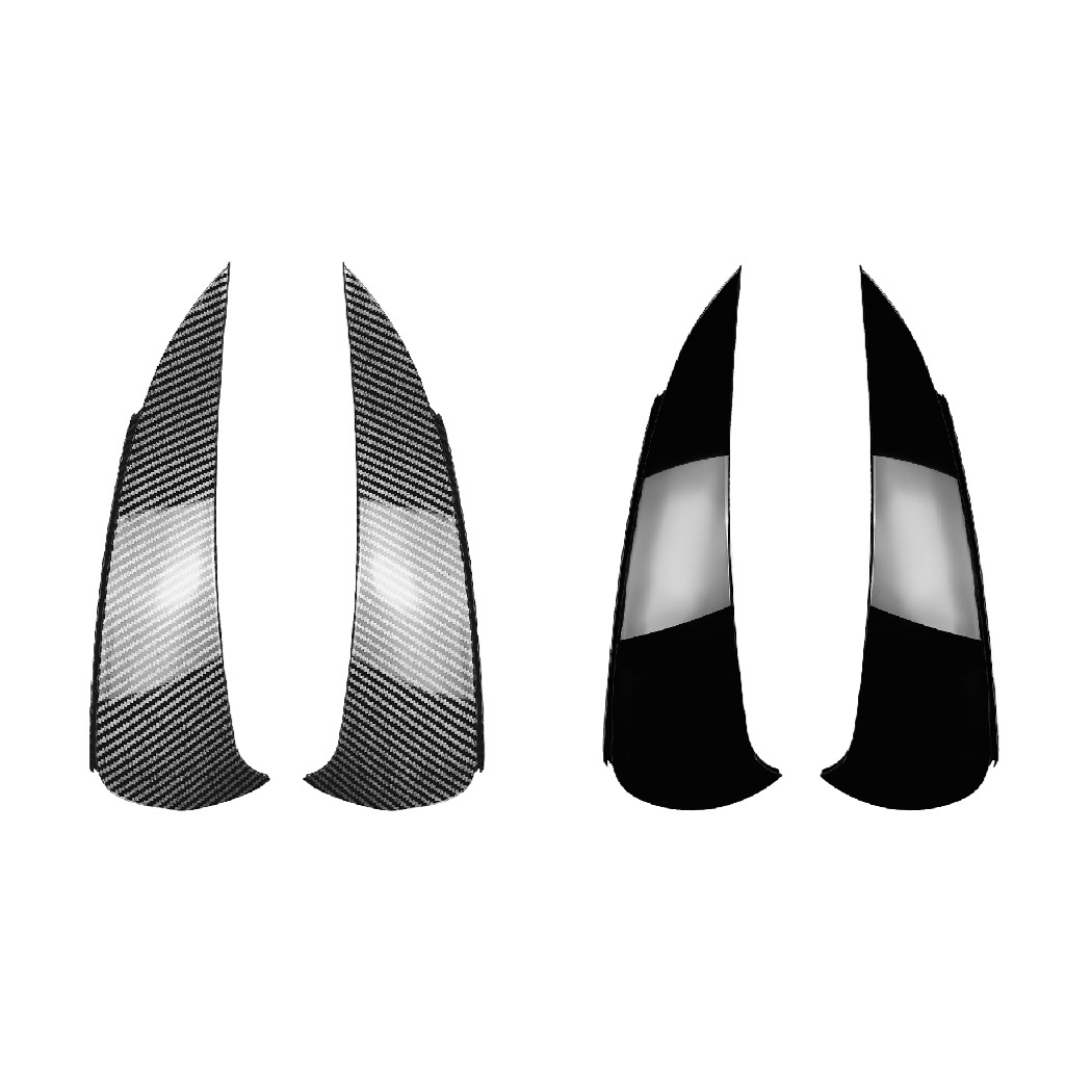 Pegatina de Cuchilla de Viento Trasera W214 AMG Line E260 E300, ABS, Autoadhesivo, para Parte Trasera de Vehículo