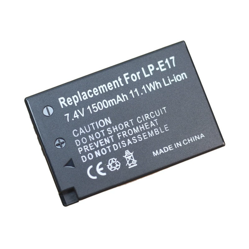 Батарея LP-E17 совместима с Canon R50 200D второго поколения 750D RP R8 R10 77D зарядное устройство