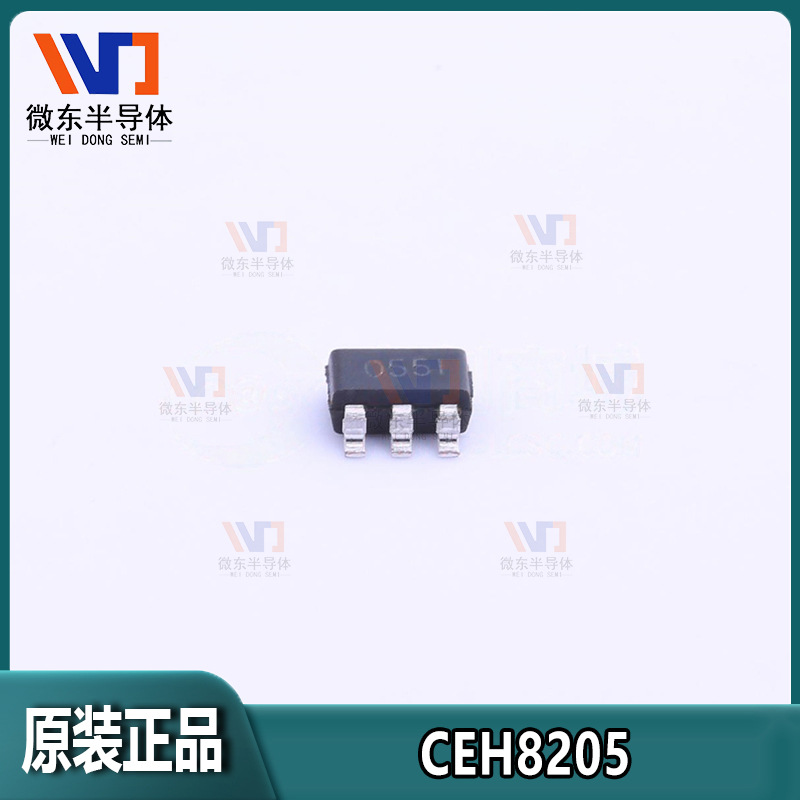 CET/华瑞CEH8205 5.2A+5.2A  20V N沟道SOT-23-6 MOSFET场效应管