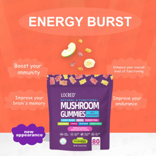���R�dTK���NƷ Ģ��ܛ�� MUSHROOM GUMMIES Դ�^�S�Ҷ��ƴ��ӹ�