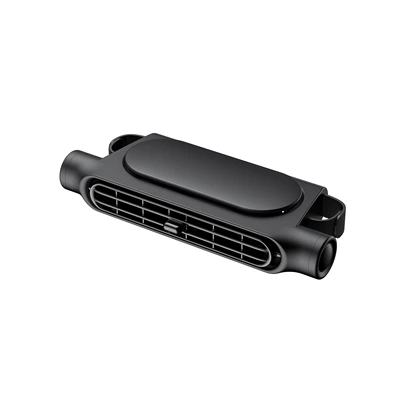 New Model Car Seat Fan, Cooling Car Fan, Turbo Plug-In High-Power Dual-Use Car Electric Fan (Digər kiçik elektrik cihazlar) - rear-fan-usb-plug-in-type-black-01
