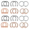 Silver+Rose Gold