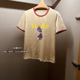 26春夏新品明星同款CE*IN*E胶囊系列涂鸦兔子短袖T恤