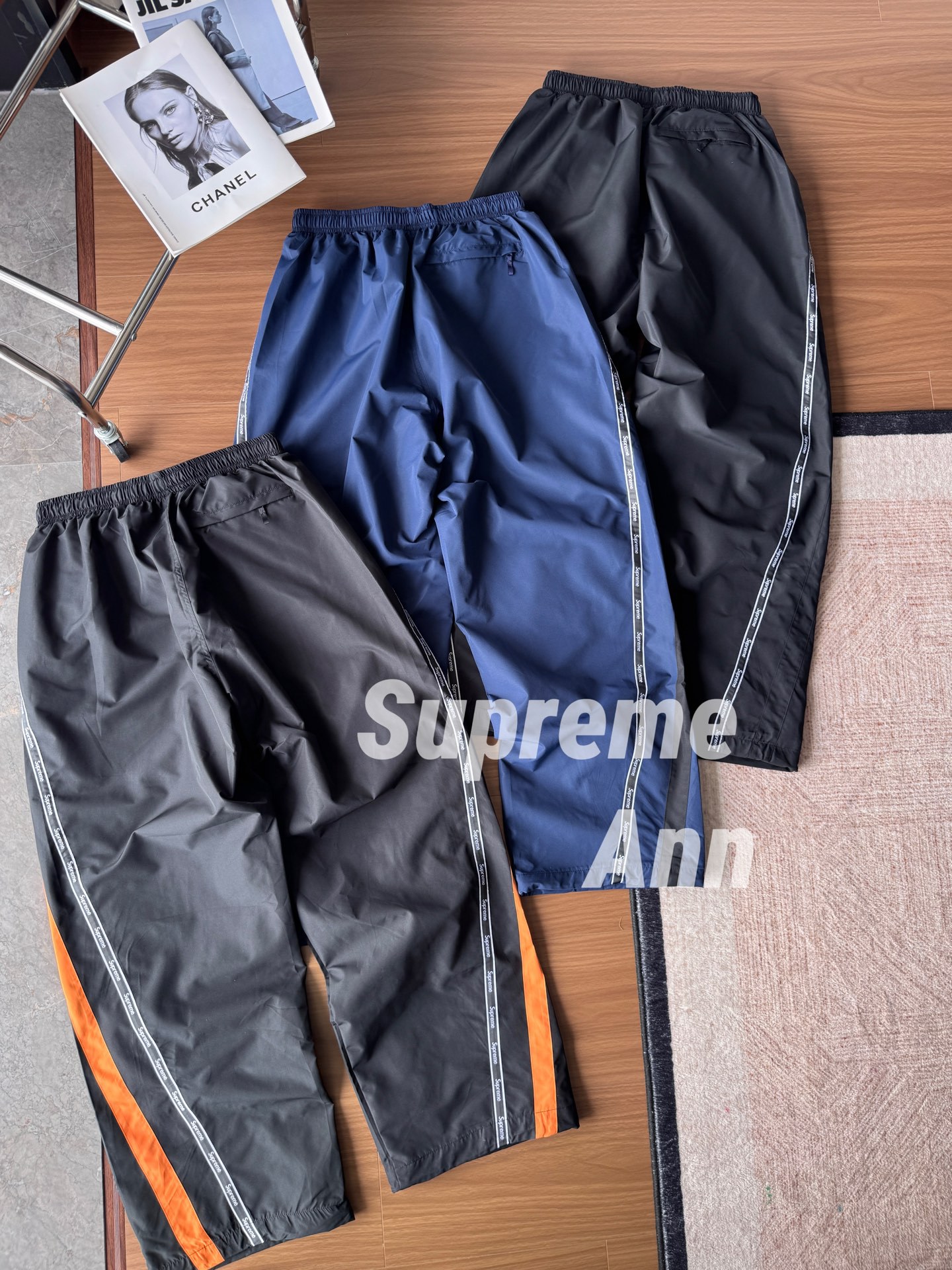 Correct version WEEK12 Logo Track Jacket Contrast color stand collar zipper patchwork sports jacket 4