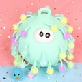 Уличная большая светящаяся эластичная игрушка из мягкой резины, новая коллекция, со снежинками