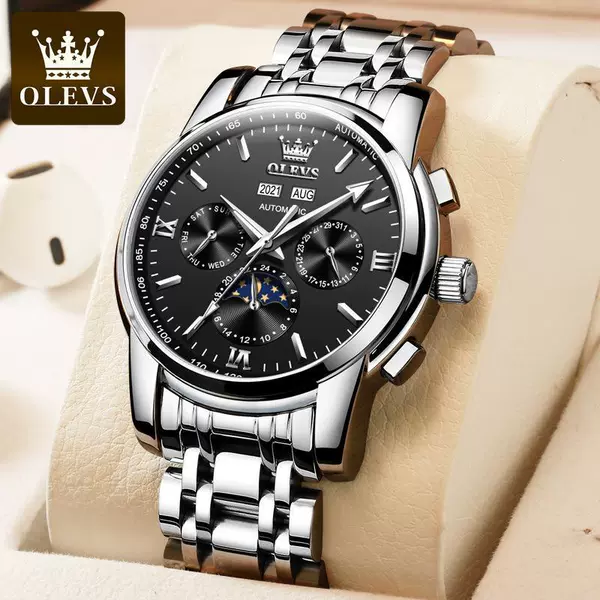 6633 steel band black