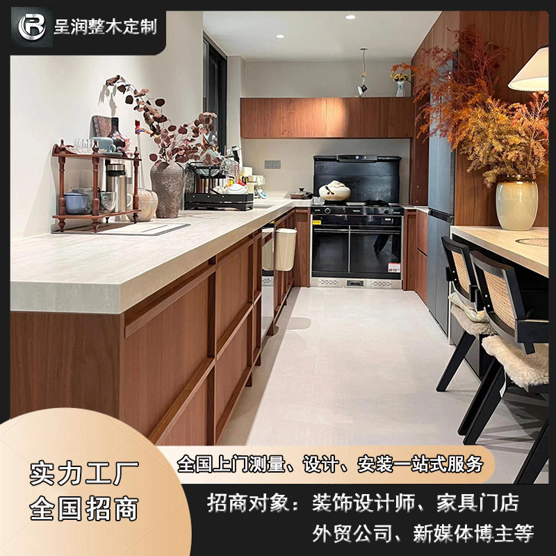 Whole House Custom Furniture, Medieval Style Skeleton Line, Overall Kitchen Cabinet, Open Solid Wood Cabinet, Kitchen Cabinet Whole House Custom Furniture, Medieval Style Skeleton Line, Overall Kitchen Cabinet, Open Solid Wood Cabinet, Kitchen Cabinet