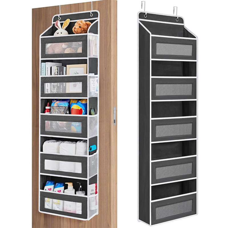 Bolsa colgante negra mejorada de cinco cuadrículas