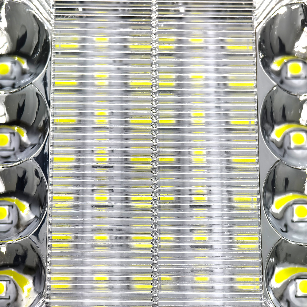Cross-Border Automotive Truck 4-Inch 126W Round Led Work Light Yellow Angel Eye Ring Light Off-Road Headlight Modification