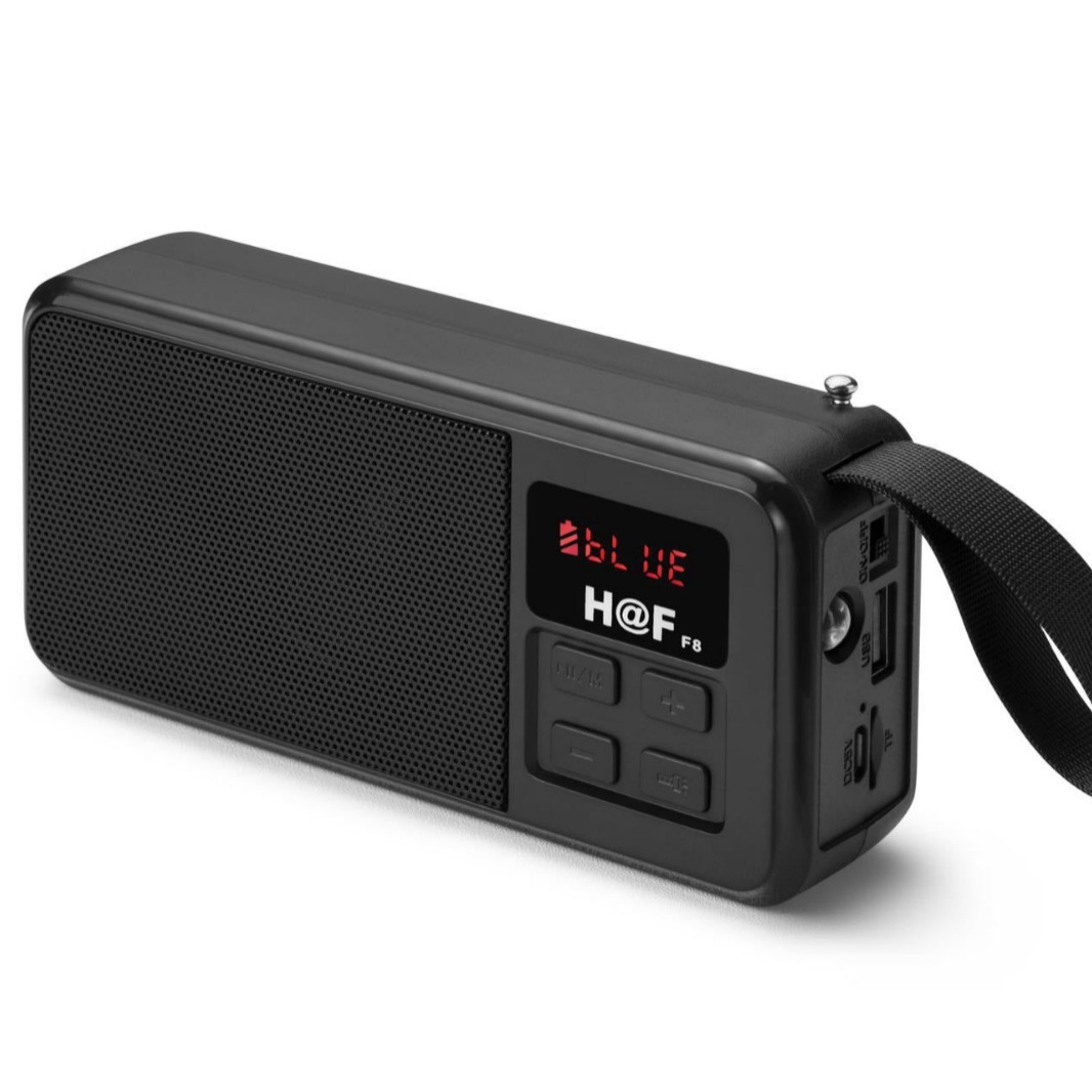 뜨거운 새로운 HF-F8 무선 블루투스 스피커 디지털 튜브 태양 전지 패널 충전 아프리카 뜨거운 판매 블루투스 스피커