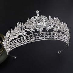 Bridal Crown European Wedding Crystal Hair Accessories Hot Selling Wedding Accessories Baroque Luxury Wedding Dress Crown