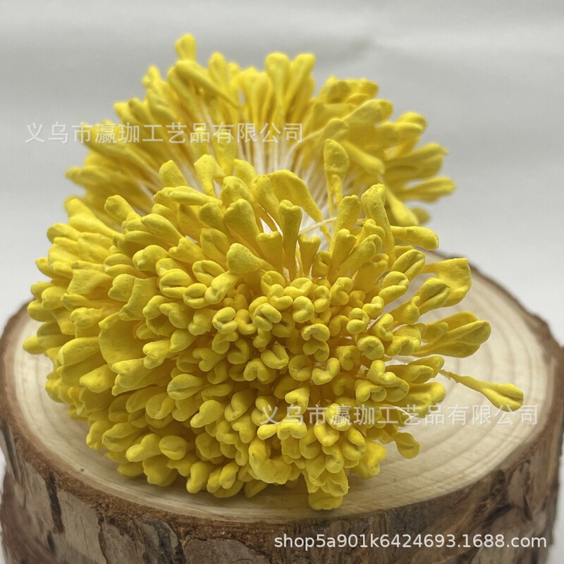 malt matte flower core handmade diy flower accessories material accessories ribbon antique hairpin wrapped flower core