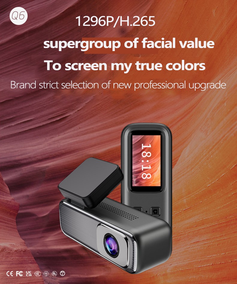 1440P WiFi car dash cam, night vision, Guoke brand