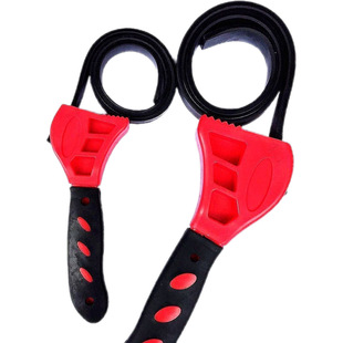 6inch 8inch Multifunctional Belt Wrench Plastic Adjustable Bottle Opener Auto Repair Filter Multifunctional Hardware Tools