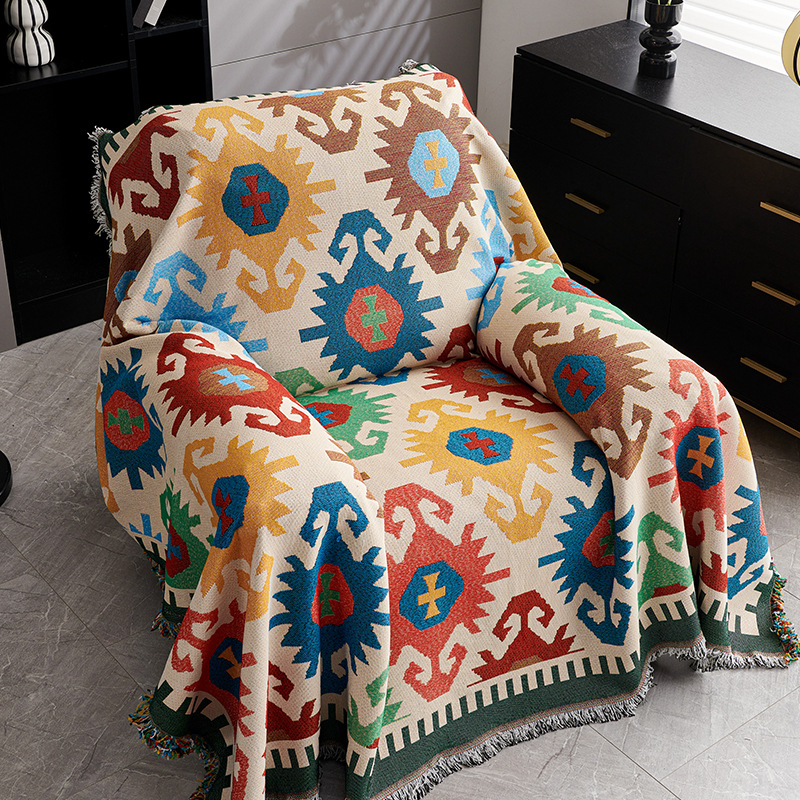 Toallas de sofá 2024 nueva cubierta de sofá Chivas para una sola persona una cubierta de tela antideslizante cubierta mantas de sofá