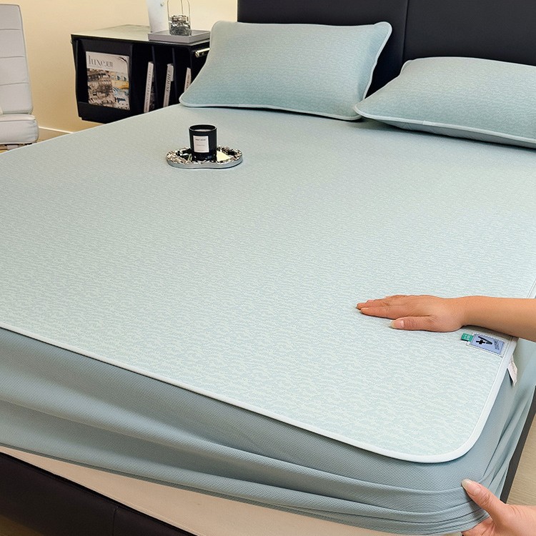 Pestera de seda de hielo verano 2025 nuevo traje de tres piezas verano clase A bebé de grado materno e infantil con estera suave disponible 3