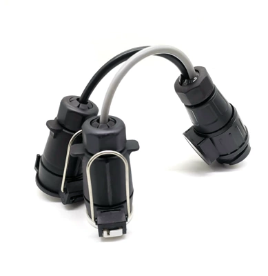 Export Synchronous 13-Pin to 7-Pin 12N12S Connection Converter Connection Cable Car Plug and Socket Conversion (Other Car Modifications) - cord-length-03m