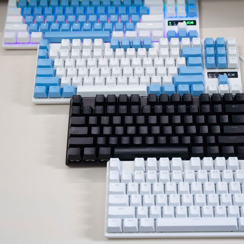 特別オファー卸売クロスボーダースポット Amazon Lingkey リアルメカニカルキーボード有線 87/104 キー発光緑紅茶軸|undefined