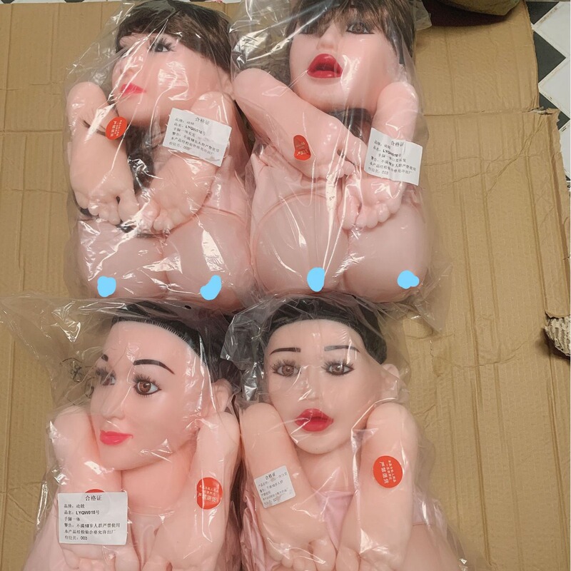Inflatable Doll Semi-Solid One-Piece Blowjob Doll Sex Doll Male Masturbation Silicone Doll Adult Supplies