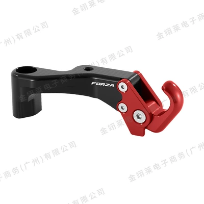 Motorcycle Modification Accessories Motosiklet ləvazimatları və aksesuarları - gg-26005-universal-folding-hook-with-logo-red