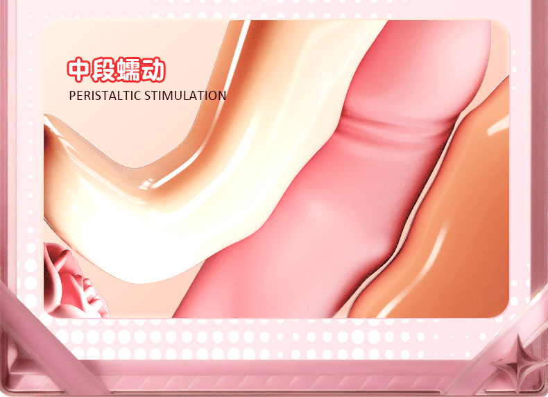 Remote-Control Vibrating Prostate Massager with Thrusting and Licking Motion, Silicone Anal Plug — detail image 4