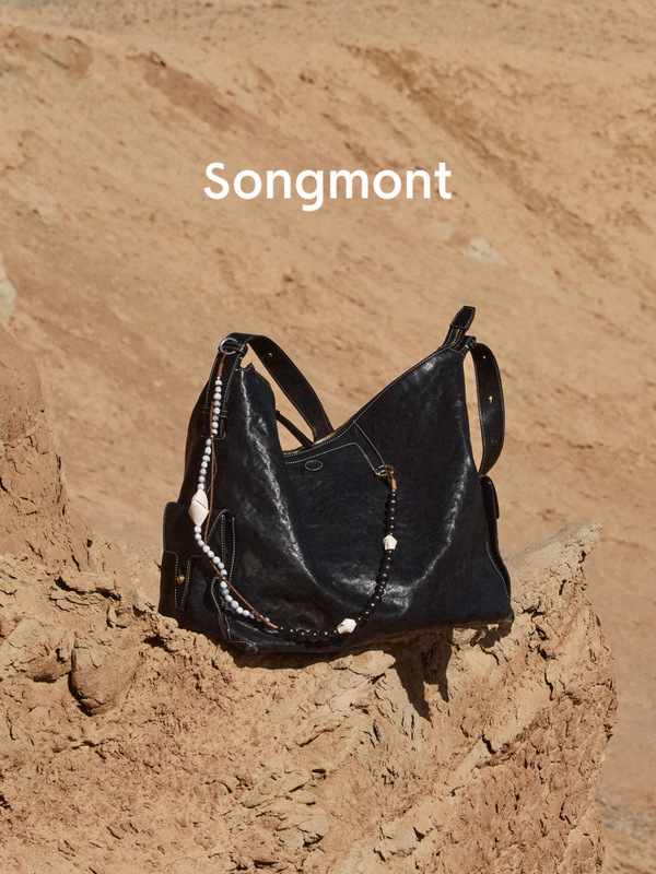 【蒋奇明同款】Songmont山下有松循迹旅行hobo包大容量斜挎电脑包|undefined