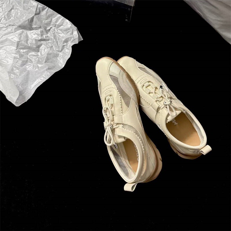 25 新しいニッチデザインの軽いガーゼ通気性ボクシングシューズ牛革とメッシュストラップ付き道徳トレーニングシューズレトロファッショナブルなソフトソール|undefined