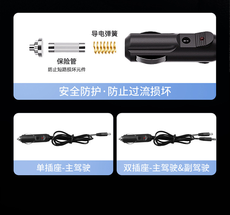 New Cross-Border Hot-Selling Car Air-Conditioned Seat Cushion, Ice Silk Massage Seat Cushion, Fan-Ventilated Air-Conditioned Seat Cushion, Dropshipping
