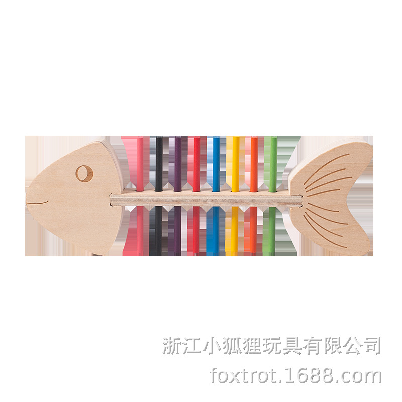 생선 뼈 몬테소리 교육 인식 미세 운동 훈련 어린이 컬러 매칭 몬테소리 유치원 조기 교육 장난감