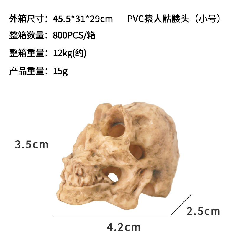 Nueva Decoración Creativa para Peceras con Calaveras de Oveja y Tiburón, Adornos Artesanales, Reliquias de Tiranosaurio Rex