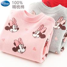 女童毛衣2025新款上衣儿童秋冬装大童加绒针织衫男童棉童装加厚冬