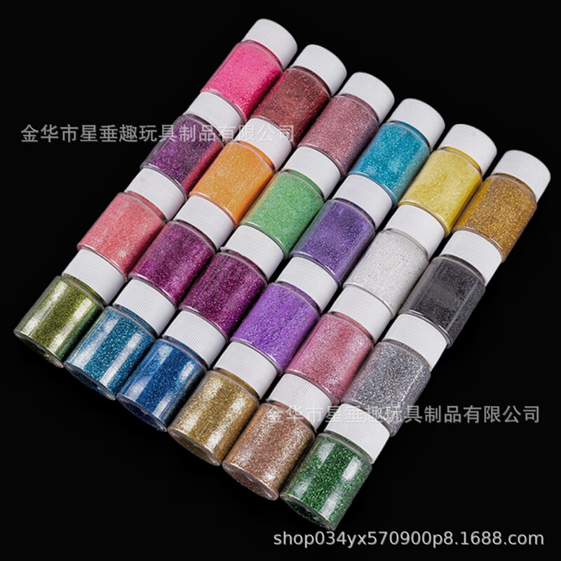 6 Bottles Free Shipping 15g Bottled Glitter Powder High Temperature Resistant Flow Hemp Glue Pinch Glitter Powder Tattoo Sticker Glitter Powder 24 Colors 6 Bottles Free Shipping 15g Bottled Glitter Powder High Temperature Resistant Flow Hemp Glue Pinch Glitter Powder Tattoo Sticker Glitter Powder 24 Colors