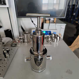 二氧化碳减压阀OY-84F带压力表减压阀316L不锈钢压力控制调节阀