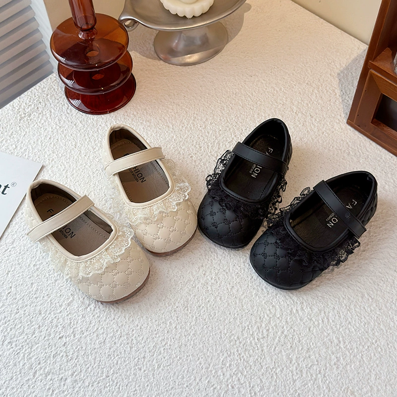 Для девочек мода обувь принцессы Мори 2025 новая весна и осень