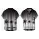 Cross-border Foreign Trade Summer New Large Size Men's Casual Fashion 3D Digital Printing Short Sleeve Shirt Men's One Piece Hair