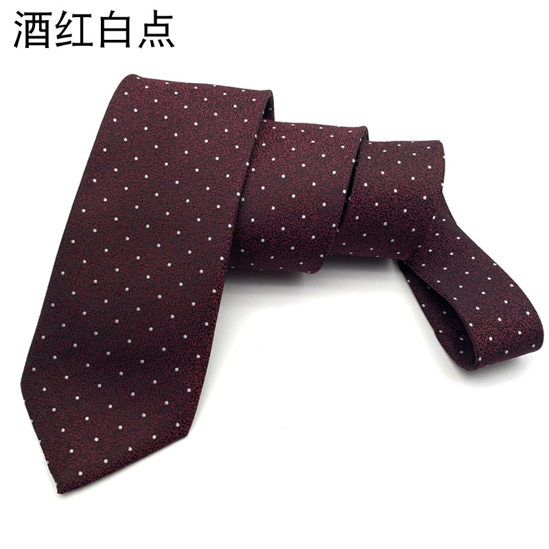 ネクタイの男性の正装のビジネスのシャンパンのコーヒーの茶色のストライプの花の職業のスーツのシャツの手は価格の幅の版の8CMを打ちます。