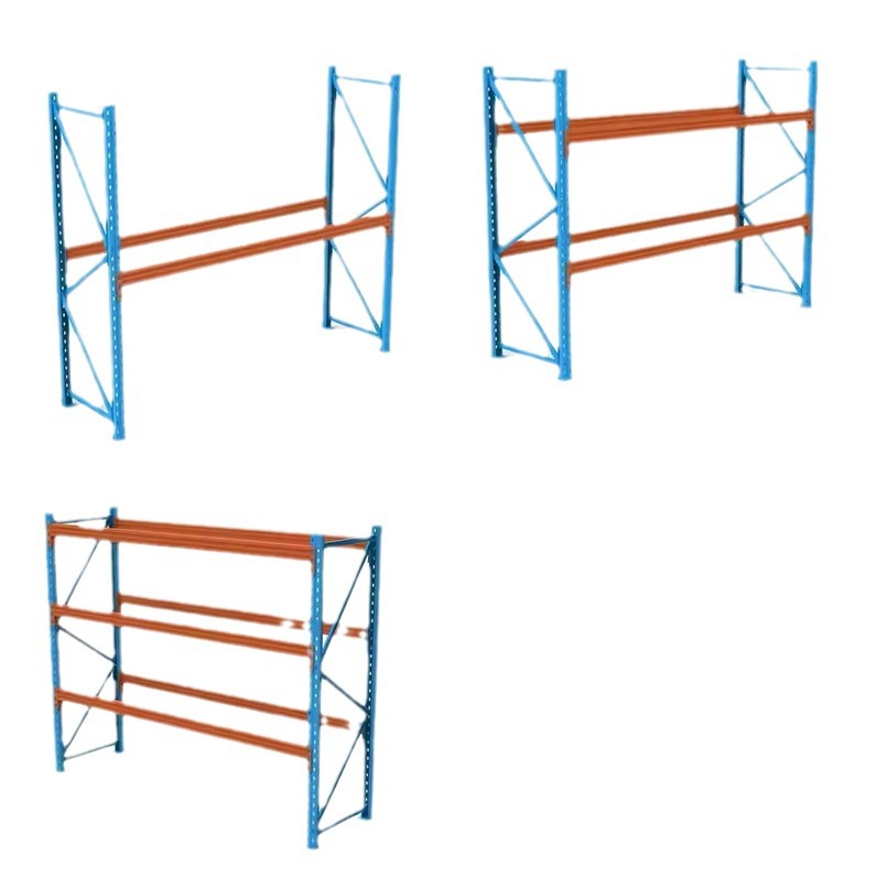 Almacenamiento de hardware de fábrica de estantes multicapa grueso alto almacén tridimensional bandeja de almacenamiento de viga de acero almacén tridimensional image 6