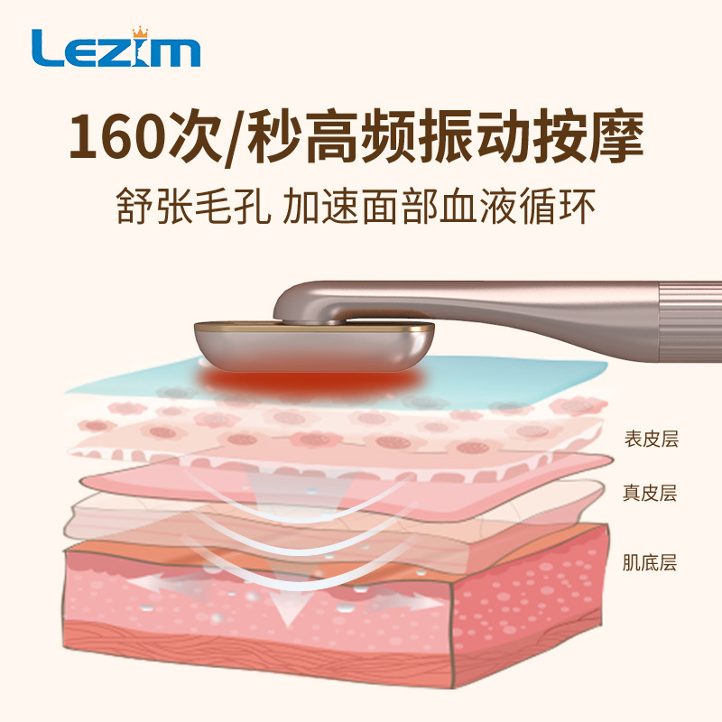 Ems Microcurrent Eye Beauty Device with 360-Degree Massage Function ° Rotating Eye Beauty Device, Popular Eye Care Product, Firming and Tightening.