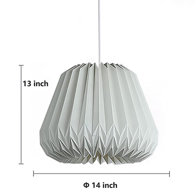 Factory direct supply cloud handmade origami pumpkin chandelier lampshade can be outdoor waterproof can provide fsc certificate Nordic