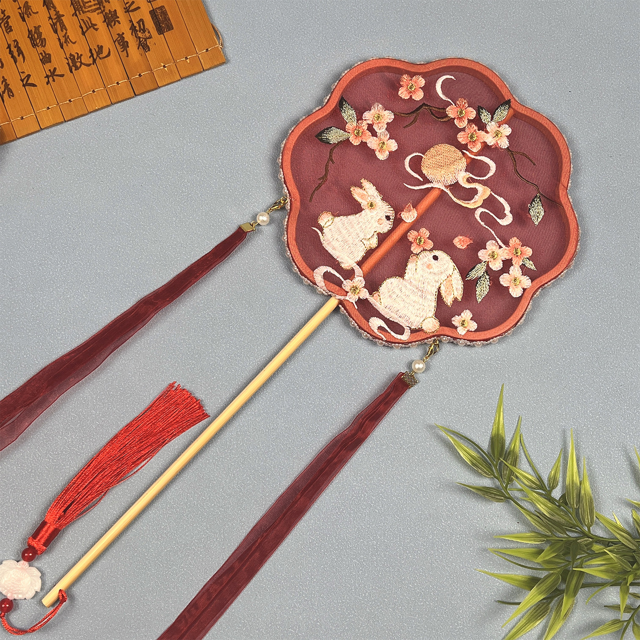 오스만투스 더블 래빗-레드-8 꽃잎-중간 크기