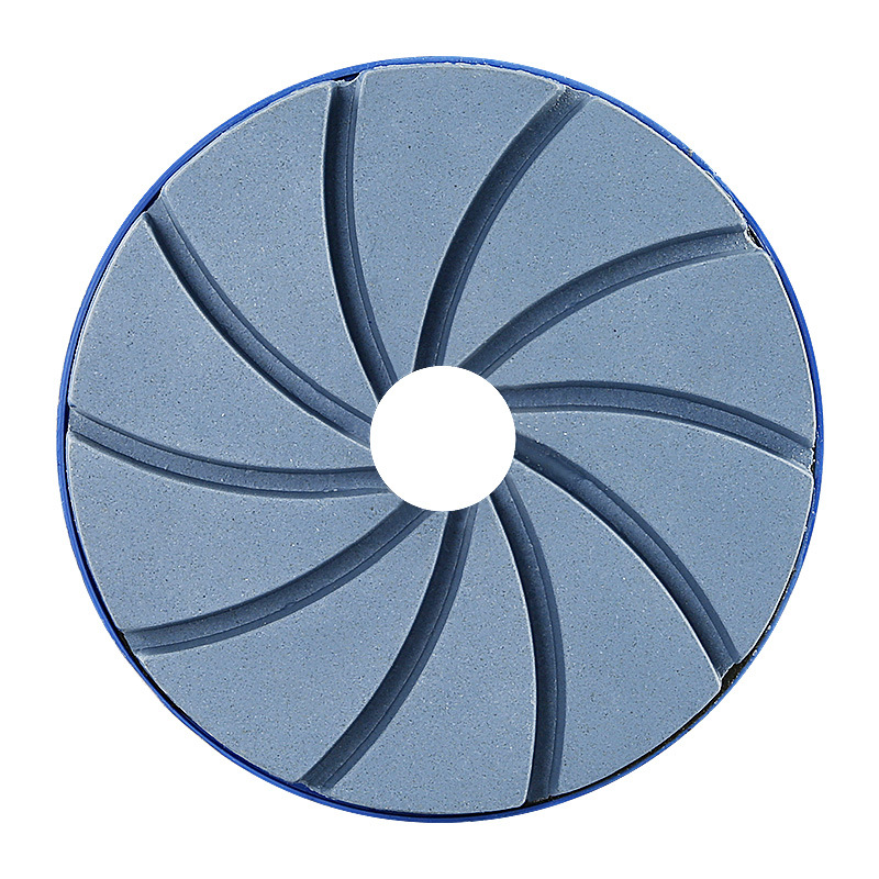 Hoja de pulido de diamante mármol piedra británica granito cerámica renovación Caracol hebilla biselado engrosado hoja de molienda