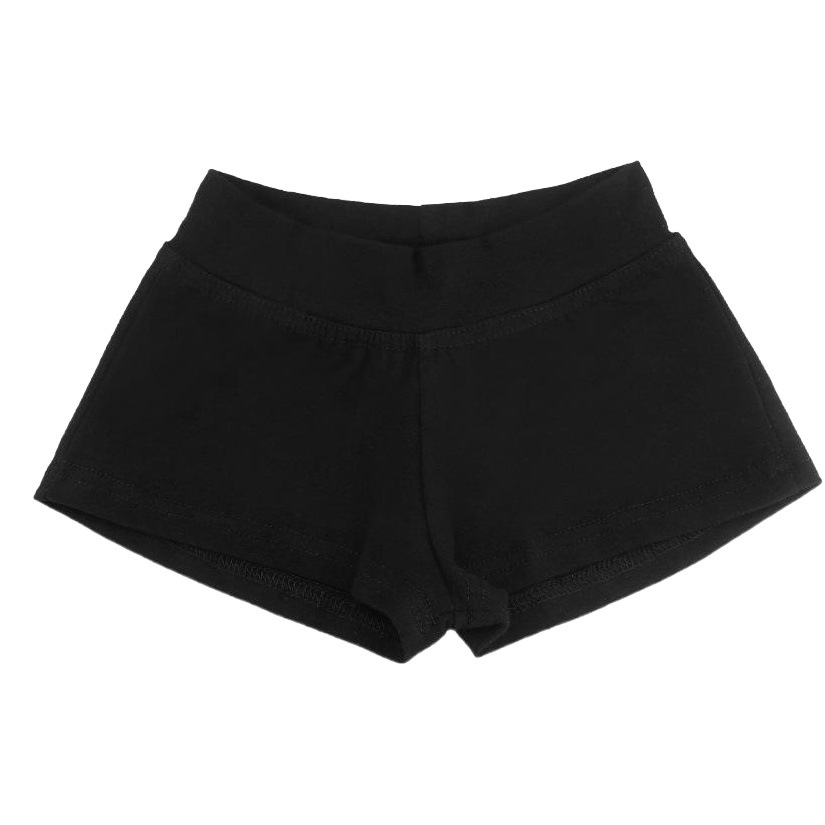 Pantalones de baile para niños pantalones de práctica de verano pantalones de baile para niñas tres pantalones boxer de algodón negro pantalones cortos de baile moderno para mujer