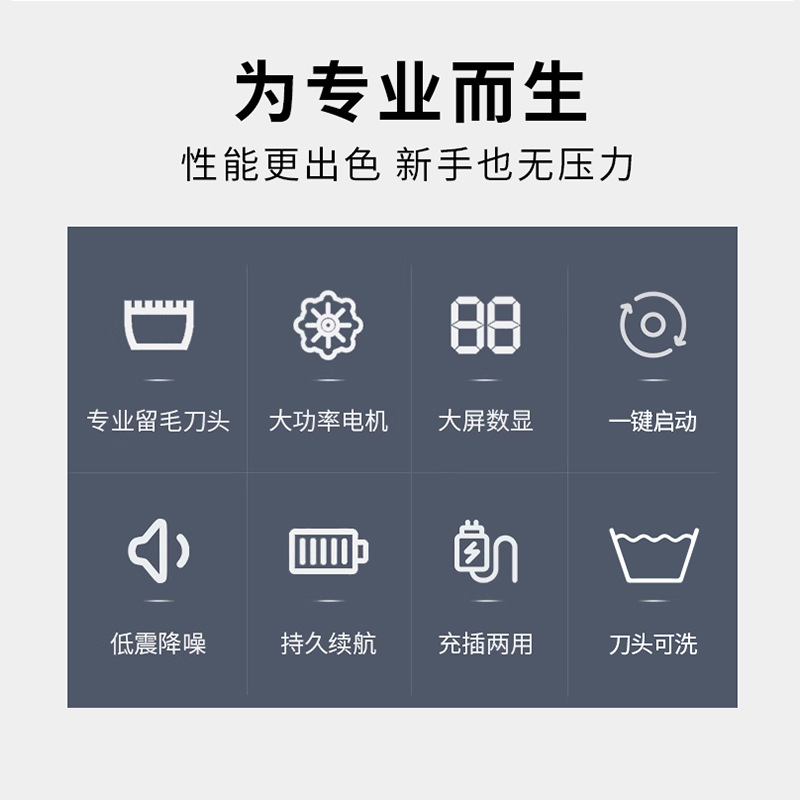 Amazon cross-border PET eléctrico cortapelos perro mediano y grande Belleza removedor de pelo Peluche eléctrico cortapelos